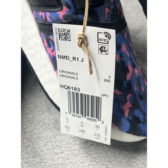 Adidas Youth Size 5.5 Multicolor |‎ HQ6183 - Picture 4 of 6